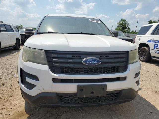 1FM5K8AR5GGA62924 - 2016 FORD EXPLORER POLICE INTERCEPTOR WHITE photo 5