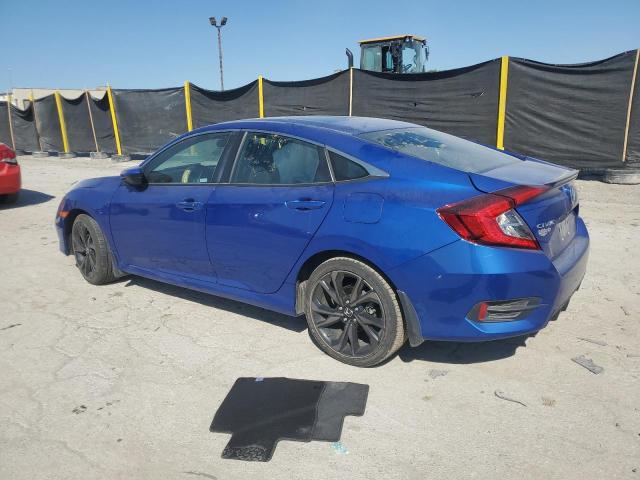 19XFC2F8XME000661 - 2021 HONDA CIVIC SPORT BLUE photo 2