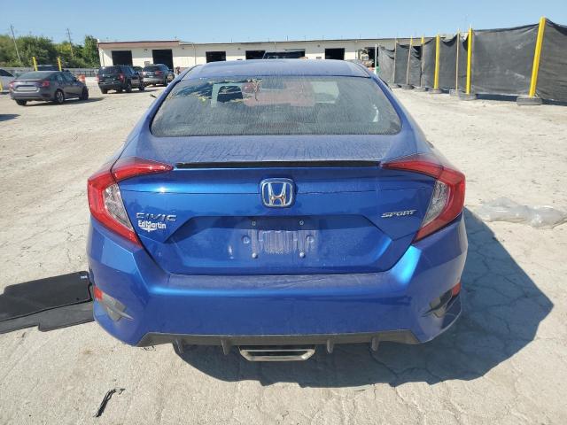 19XFC2F8XME000661 - 2021 HONDA CIVIC SPORT BLUE photo 6