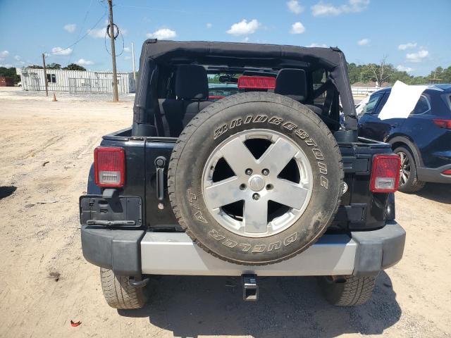 1C4BJWEG9CL169659 - 2012 JEEP WRANGLER U SAHARA შავი ფოტო 6