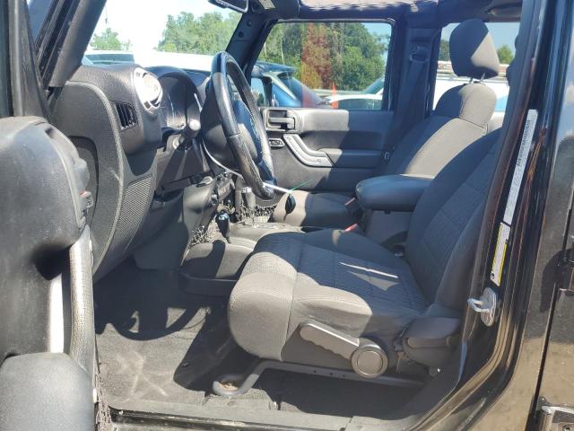 1C4BJWEG9CL169659 - 2012 JEEP WRANGLER U SAHARA შავი ფოტო 7
