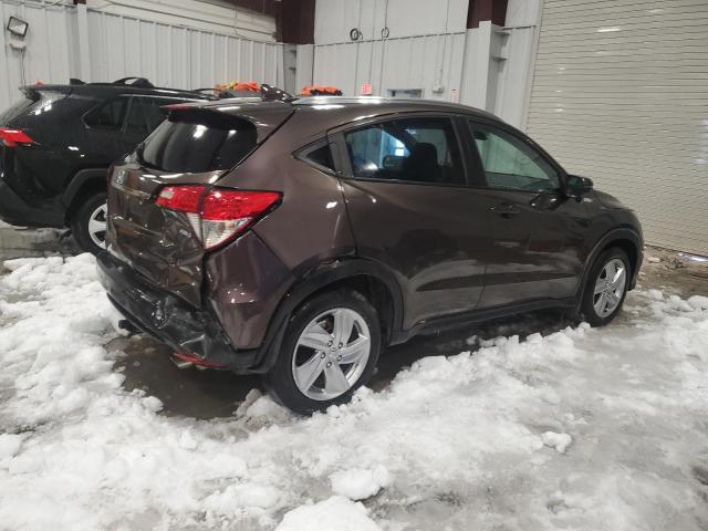 3CZRU6H57KM729072 - 2019 HONDA HR-V EX PURPLE photo 3