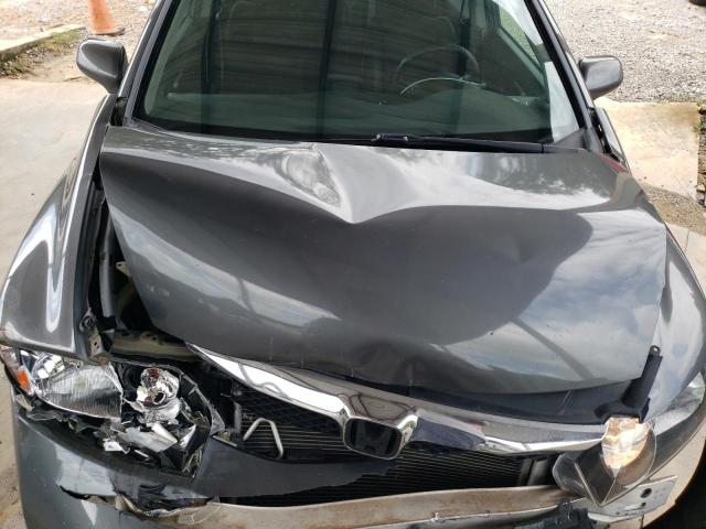 2HGFA1F65AH569059 - 2010 HONDA CIVIC LX-S ნაცრისფერი ფოტო 11