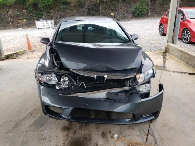 2HGFA1F65AH569059 - 2010 HONDA CIVIC LX-S ნაცრისფერი ფოტო 5