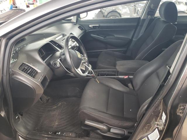 2HGFA1F65AH569059 - 2010 HONDA CIVIC LX-S ნაცრისფერი ფოტო 7