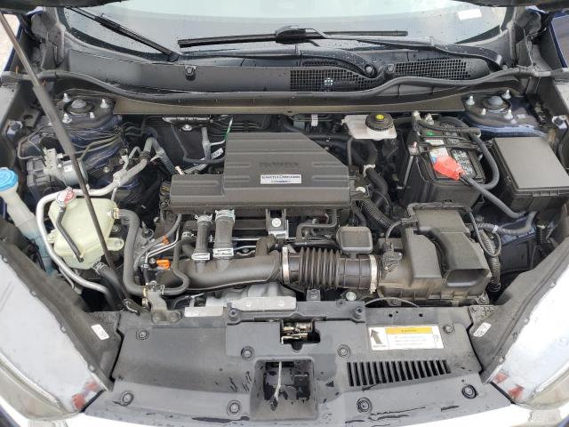 5J6RW1H57KA008485 - 2019 HONDA CR-V EX BLUE photo 12