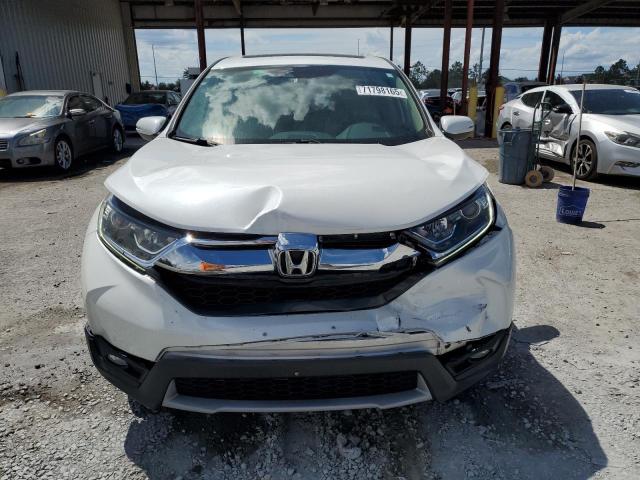5J6RW2H86KL016808 - 2019 HONDA CR-V EXL WHITE photo 5
