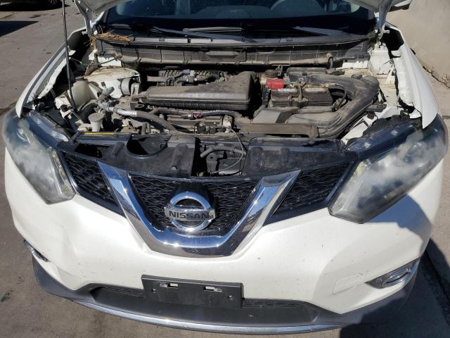 5N1AT2MV3FC806592 - 2015 NISSAN ROGUE S WHITE photo 11