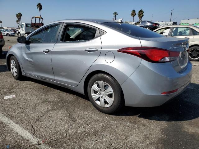 5NPDH4AE3GH691761 - 2016 HYUNDAI ELANTRA SE SILVER photo 2