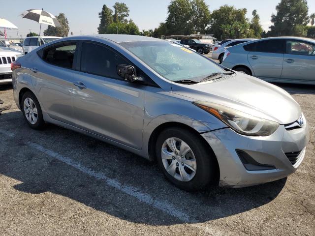 5NPDH4AE3GH691761 - 2016 HYUNDAI ELANTRA SE SILVER photo 4