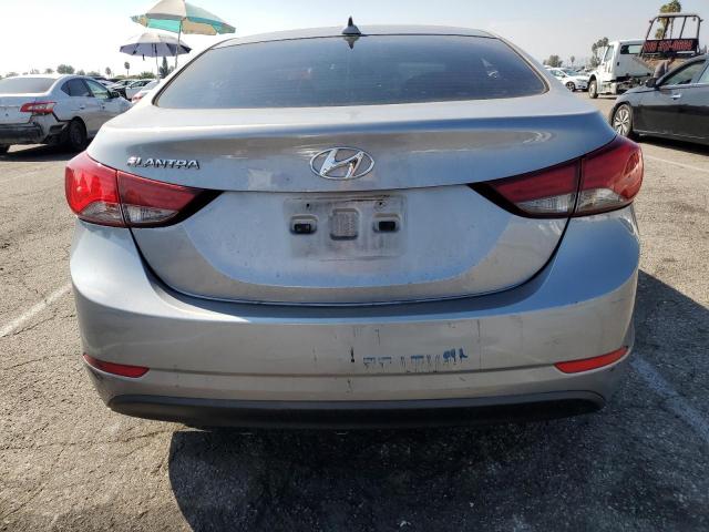 5NPDH4AE3GH691761 - 2016 HYUNDAI ELANTRA SE SILVER photo 6