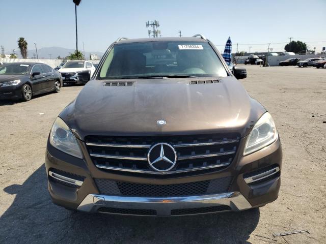 4JGDA5HB6CA004050 - 2012 MERCEDES-BENZ ML 350 4MATIC BROWN photo 5