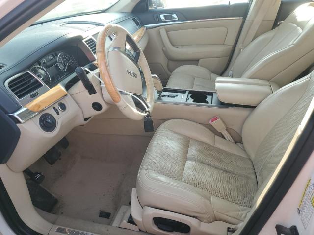 1LNHM94R69G620310 - 2009 LINCOLN MKS WHITE photo 7