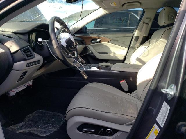 19UUB5F65MA009024 - 2021 ACURA TLX ADVANCE 灰色 照片 7