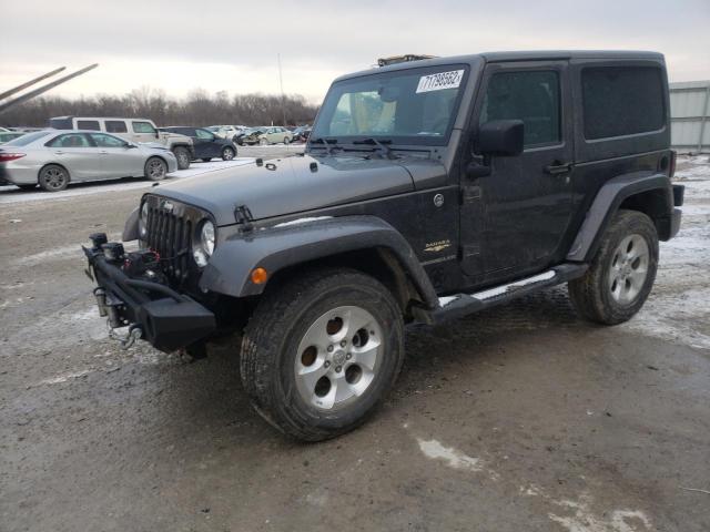 1C4AJWBG0EL266462 - 2014 JEEP WRANGLER S Boz foto 1