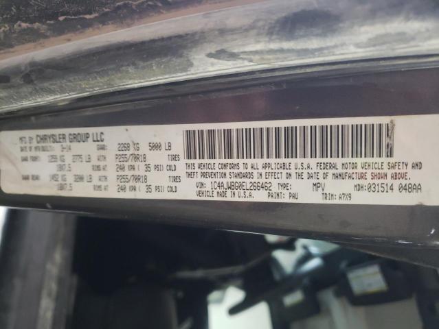 1C4AJWBG0EL266462 - 2014 JEEP WRANGLER S Boz foto 12