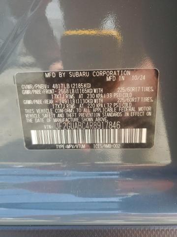 JF2GUABC4R8917846 - 2024 SUBARU CROSSTREK TURQUOISE photo 13