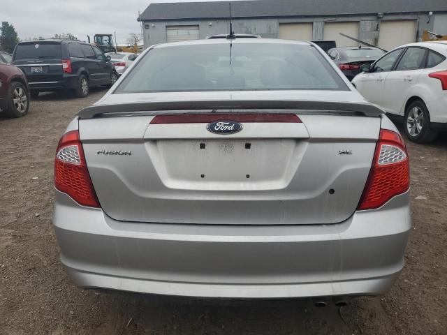 3FAHP0HA4CR115657 - 2012 FORD FUSION SE SILVER photo 6