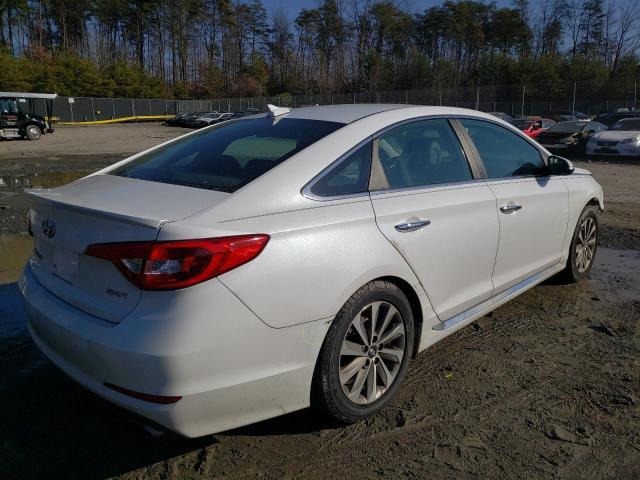 5NPE34AF8HH520226 - 2017 HYUNDAI SONATA SPORT WHITE photo 3