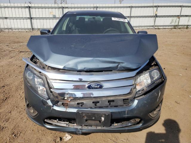 3FAHP0HA6CR392620 - 2012 FORD FUSION SE GRAY photo 5