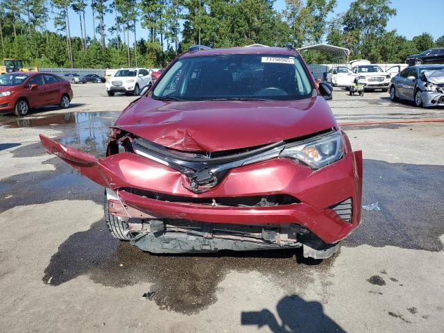 2T3ZFREV0JW495196 - 2018 TOYOTA RAV4 LE BURGUNDY photo 5