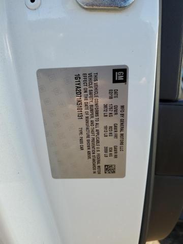 1G1YA2D71K5101131 - 2019 CHEVROLET CORVETTE STINGRAY 1LT WHITE photo 12