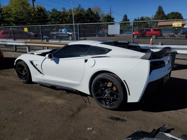 1G1YA2D71K5101131 - 2019 CHEVROLET CORVETTE STINGRAY 1LT WHITE photo 2