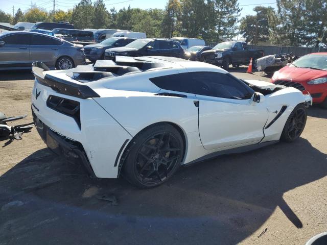 1G1YA2D71K5101131 - 2019 CHEVROLET CORVETTE STINGRAY 1LT WHITE photo 3