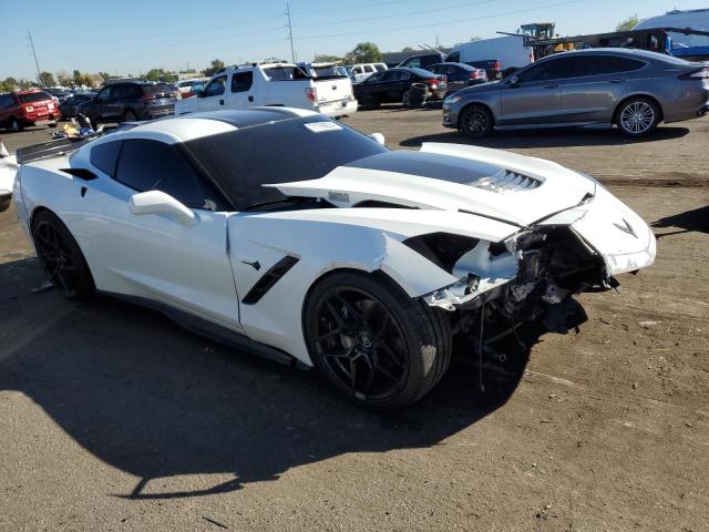 1G1YA2D71K5101131 - 2019 CHEVROLET CORVETTE STINGRAY 1LT WHITE photo 4
