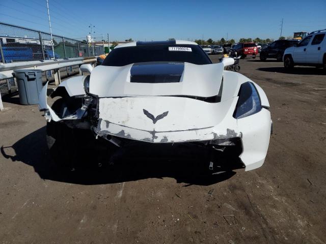 1G1YA2D71K5101131 - 2019 CHEVROLET CORVETTE STINGRAY 1LT WHITE photo 5