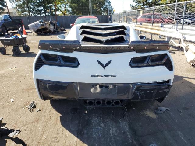 1G1YA2D71K5101131 - 2019 CHEVROLET CORVETTE STINGRAY 1LT WHITE photo 6