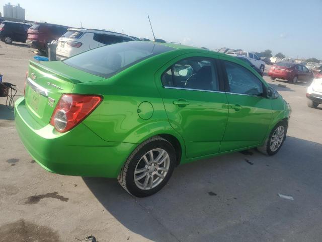 1G1JC5SB3F4132963 - 2015 CHEVROLET SONIC LT GREEN photo 3
