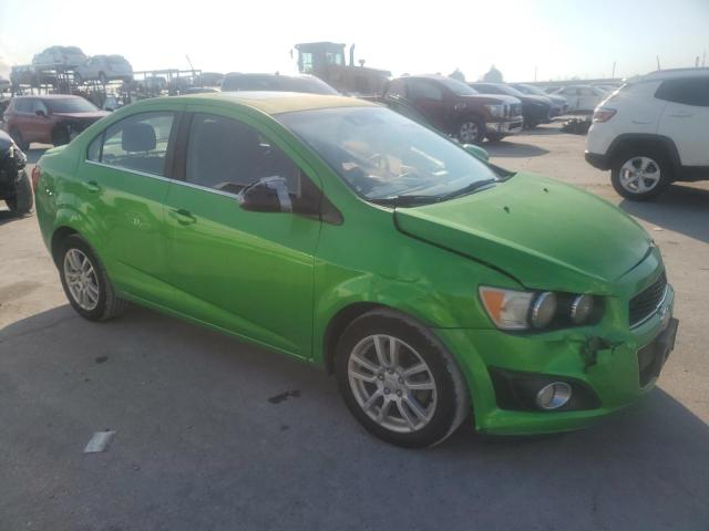 1G1JC5SB3F4132963 - 2015 CHEVROLET SONIC LT GREEN photo 4