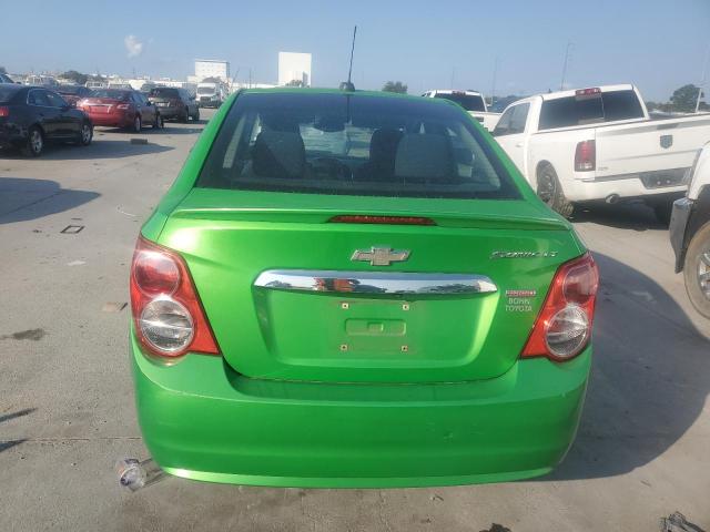1G1JC5SB3F4132963 - 2015 CHEVROLET SONIC LT GREEN photo 6