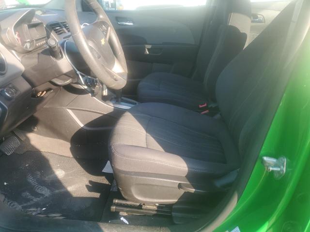 1G1JC5SB3F4132963 - 2015 CHEVROLET SONIC LT GREEN photo 7