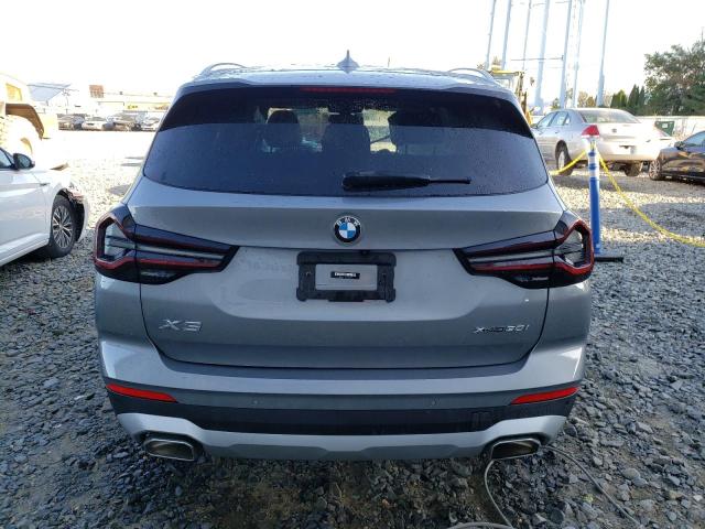 5UX53DP03P9R39576 - 2023 BMW X3 XDRIVE30I GRAY photo 6