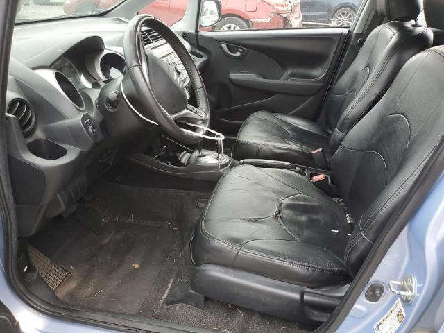 JHMGE88429S044488 - 2009 HONDA FIT SPORT BLUE photo 7