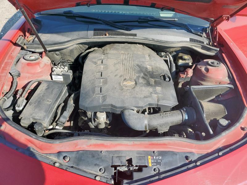 2G1FC1ED8B9165315 - 2011 CHEVROLET CAMARO LT RED photo 11