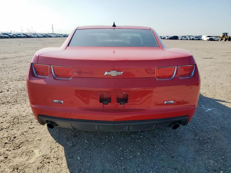 2G1FC1ED8B9165315 - 2011 CHEVROLET CAMARO LT RED photo 6