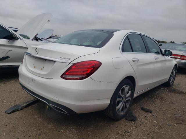 WDDWF4KB3HR254832 - 2017 MERCEDES-BENZ C 300 4MATIC WHITE photo 3