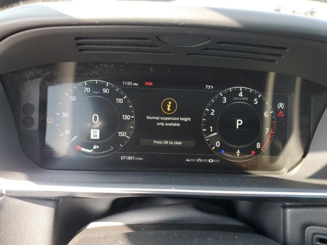 SALWR2SU0LA717792 - 2020 LAND ROVER RANGE ROVE HSE GRAY photo 9