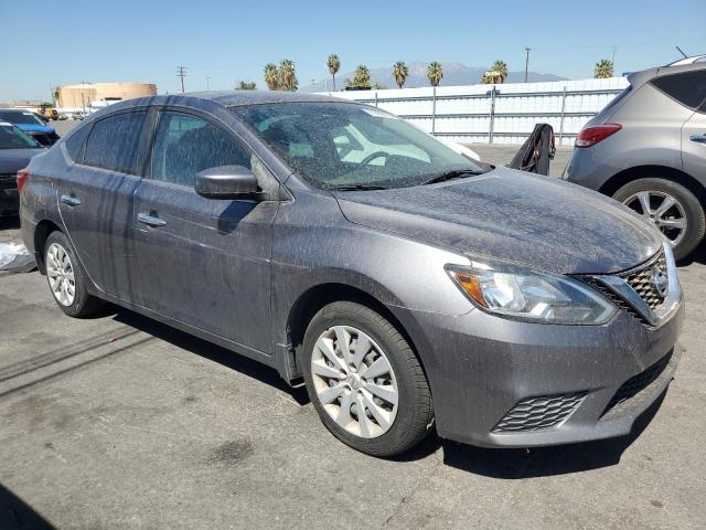3N1AB7AP4KY273280 - 2019 NISSAN SENTRA S GRAY photo 4