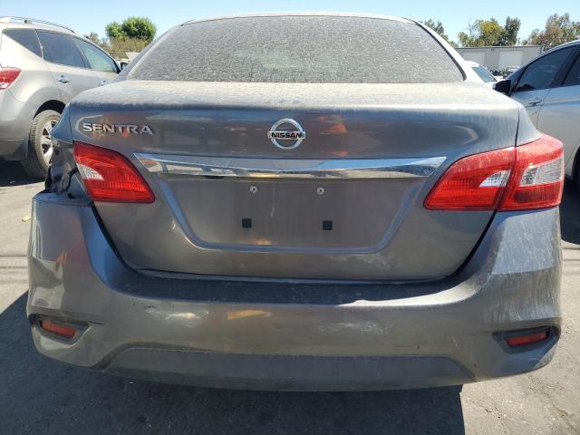 3N1AB7AP4KY273280 - 2019 NISSAN SENTRA S GRAY photo 6