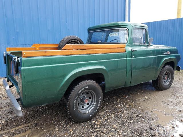 F10J9H33470 - 1959 FORD F-100 GREEN photo 3