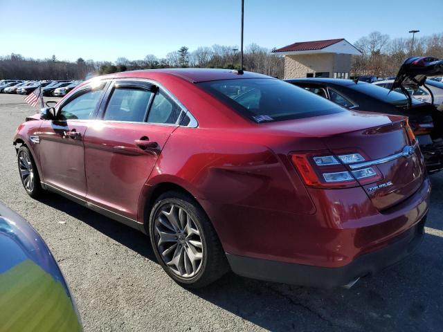 1FAHP2F82DG129819 - 2013 FORD TAURUS LIMITED RED photo 2