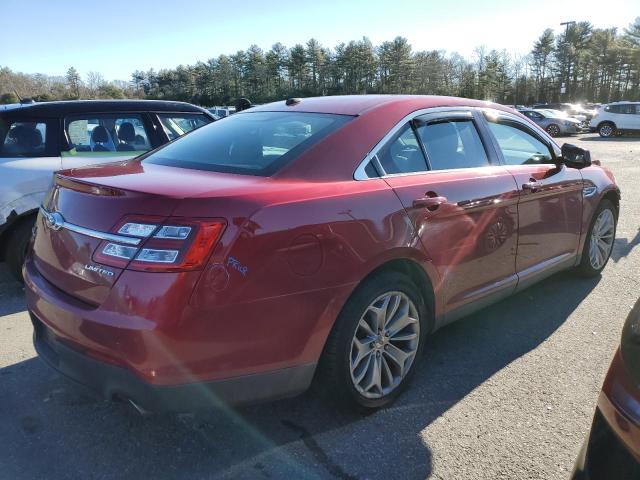 1FAHP2F82DG129819 - 2013 FORD TAURUS LIMITED RED photo 3
