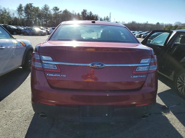 1FAHP2F82DG129819 - 2013 FORD TAURUS LIMITED RED photo 6