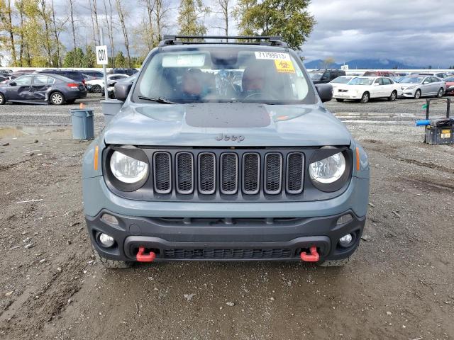 ZACCJBCT0GPC66053 - 2016 JEEP RENEGADE TRAILHAWK BLUE photo 5