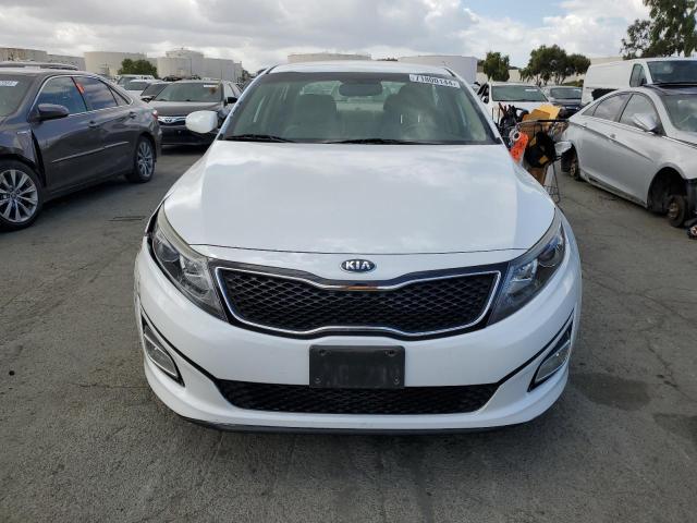 5XXGN4A77FG422700 - 2015 KIA OPTIMA EX WHITE photo 5