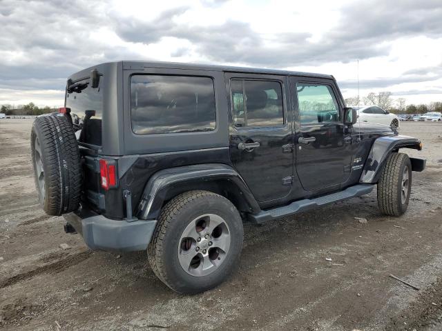 1C4BJWEG3GL172448 - 2016 JEEP WRANGLER U SAHARA BLACK photo 3